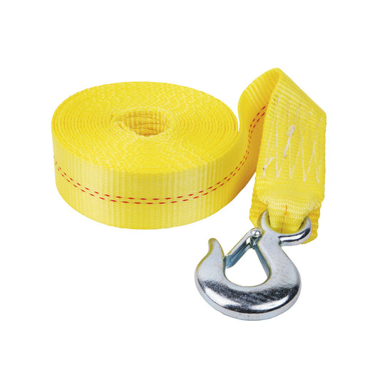 Fulton Trailer Winch Accessory Strap wHook  2 x 20 WS20HD0200