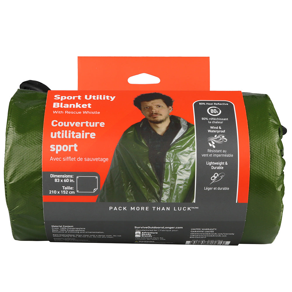 SOL Survive Outdoor Longer Sport Utility Blanket 01401198