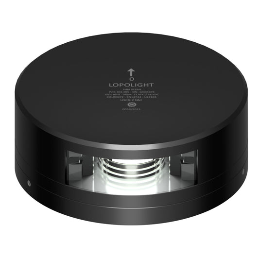 Lopolight Stern Light  2NM  Black Housing wFB Base 301005FBB