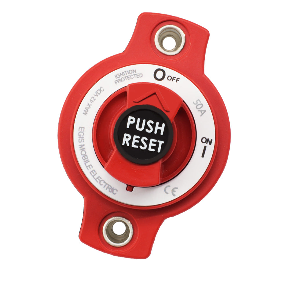 Egis 50A Panel Mount Mini Circuit Breaker 470150