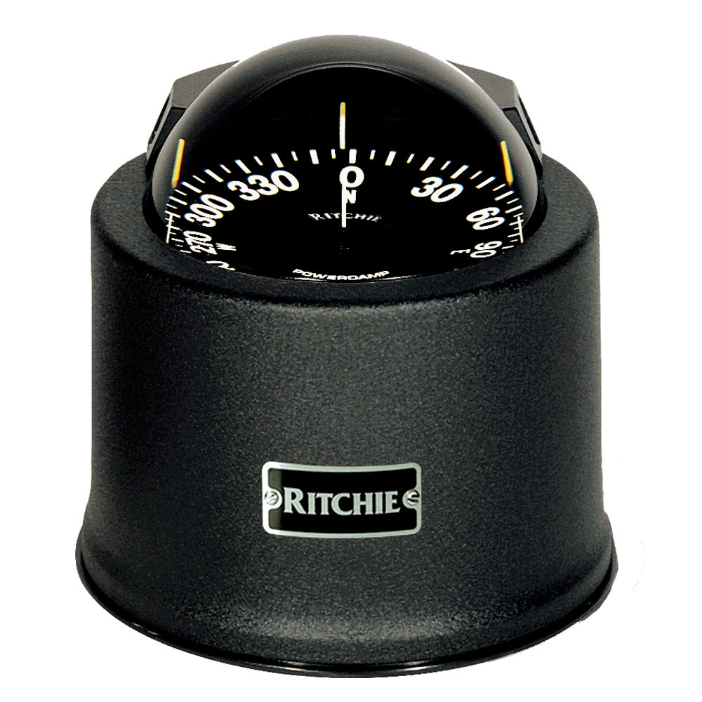 Ritchie SP5B GlobeMaster Compass  Pedestal Mount  Black  5 Degree Card 12V SP5B