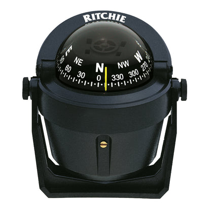 Ritchie B51 Explorer Compass  Bracket Mount  Black B51