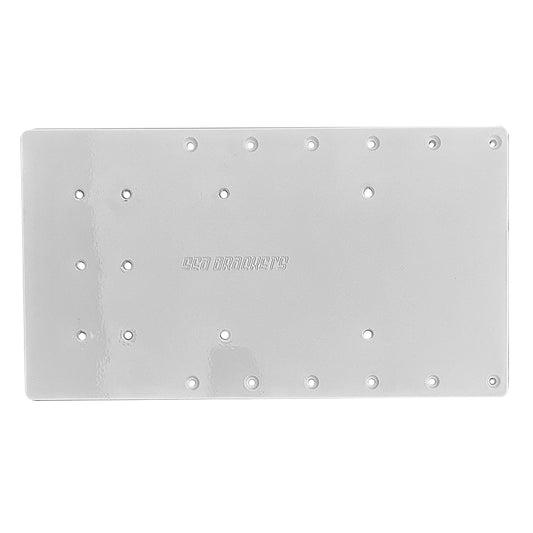 Sea Brackets 18 Straight Trolling Motor Plate fMinn Kotas Quest SEA2320