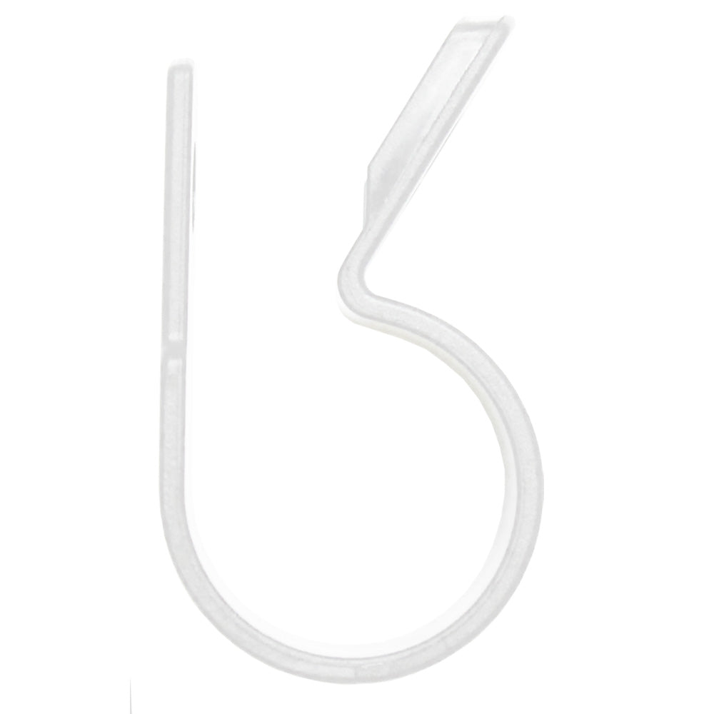 Pacer Nylon CClamps  14  Natural Color  25 Pack BCCH0425