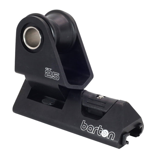 Barton 25mm TTrack Genoa Car  Black 25100GTB