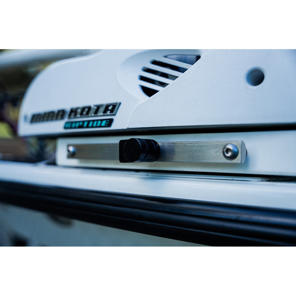 Secure Outdoors Elite Lock  Single  Minn Kota QRB  Black SOELSMKBK