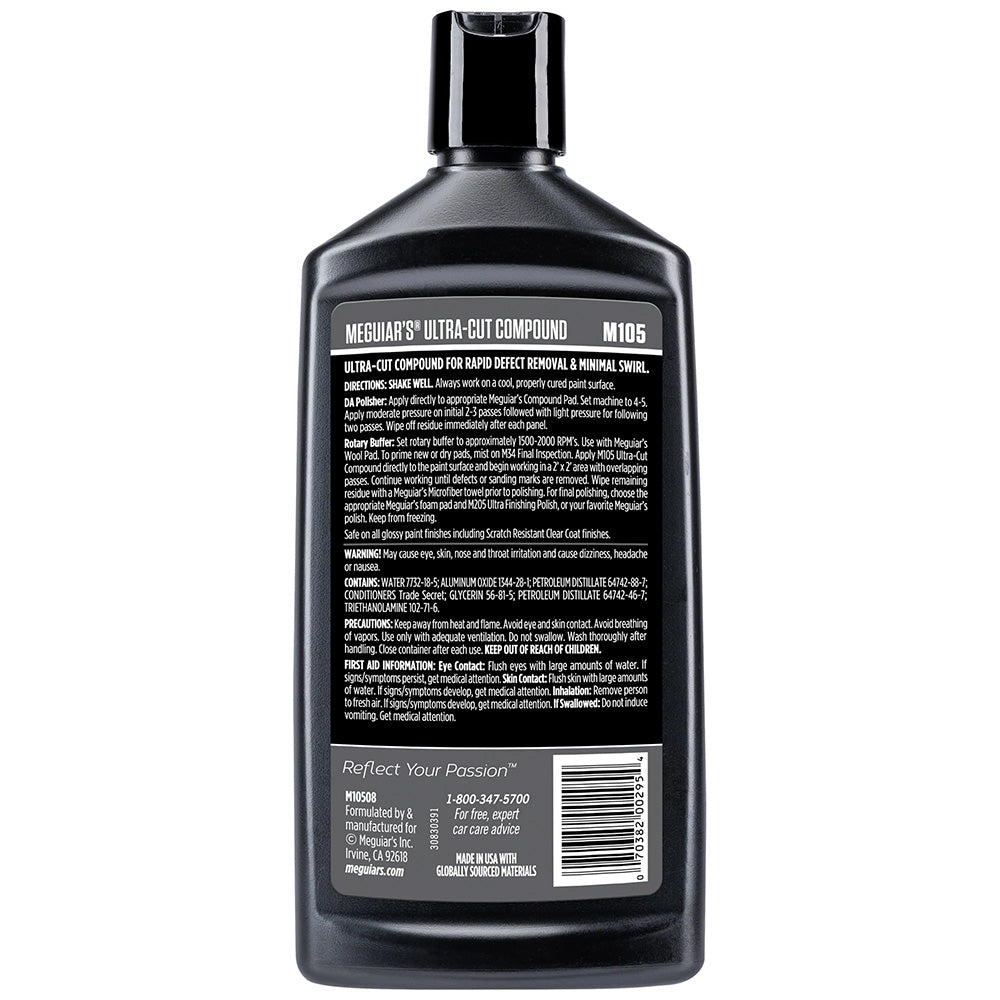 Meguiars Professional UltraCut Compound  8oz M10508