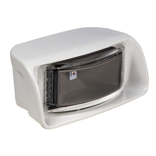 Lumitec Contour DropIn Navigation Light  Port Red  White Housing 101846