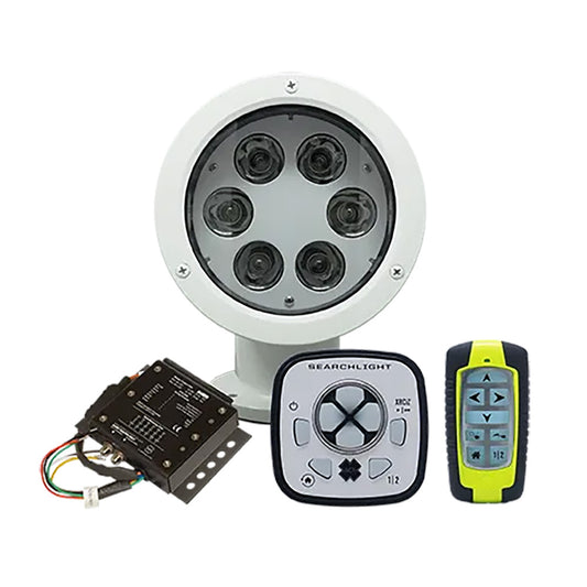 ACR RCL50 LED White Searchlight wURP103 Wired Point Pad URC104 Master Controller  URC103 Wireless Handheld Remote 1980