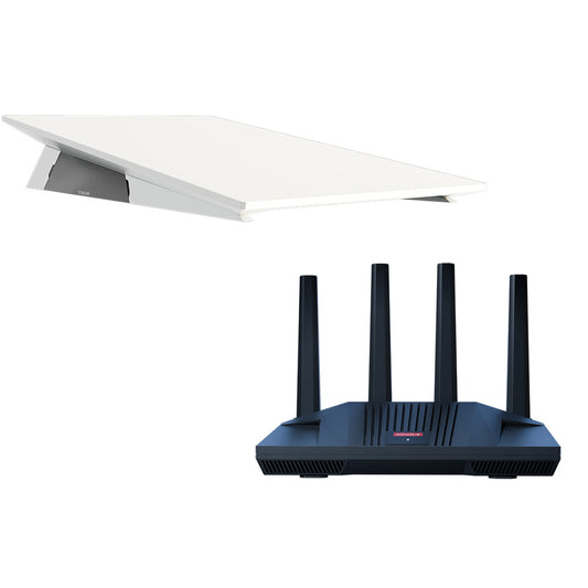 KVH Starlink Performance Gen 3 Kit wWedge Mount  CommBox Edge Core Communications Gateway  WiFi Router 721113WEDGECO