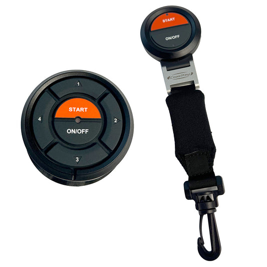 CoastKey Standard Twin Mercury Engine Keyless Ignition wKeyless StopStart Remote StopStart  Ecos C0211