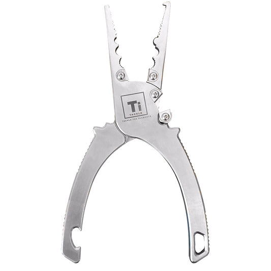 TiTackle Titanium Fishing Pliers 75 Multi Tool Offshore TTOSPLIERS