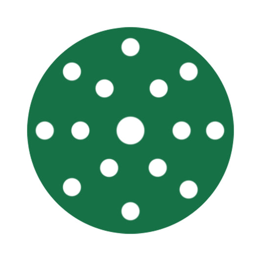 RUPES PROCUT Film Abrasive Discs 150mm 6  15 Holes  P40 Grit Box of 50pcs 945FD040