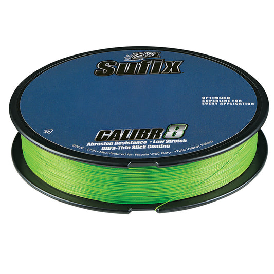 Sufix Calibr8 Braid 300yds 30lb  Neon Lime 694130L