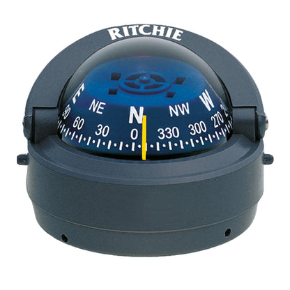 Ritchie S53G Explorer Compass  Surface Mount  Gray S53G
