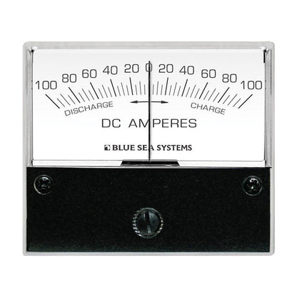 Blue Sea 8253 DC Zero Center Analog Ammeter  234 Face 1000100 Amperes DC 8253