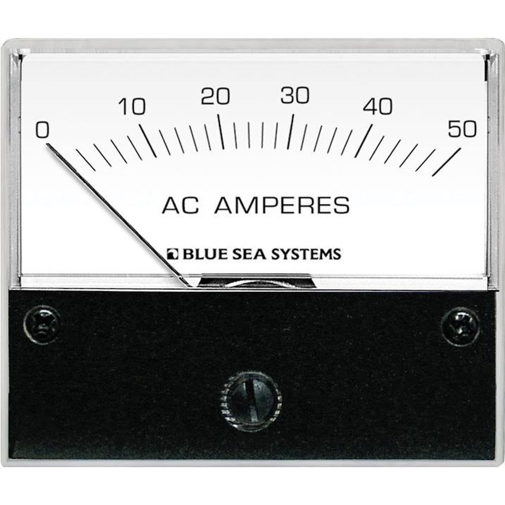 Blue Sea 9630 AC Analog Ammeter  050 Amperes AC 9630