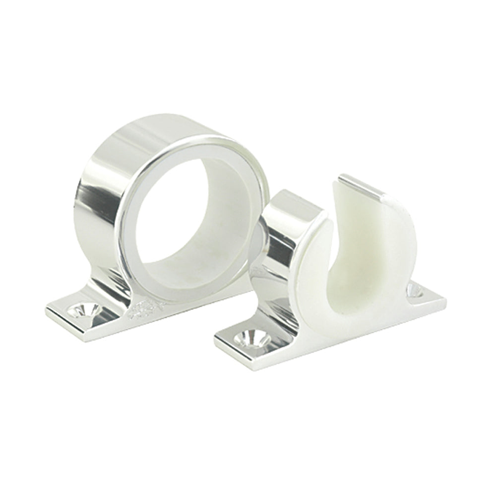 Lees Single Rod Rack Set  Bright Silver Finish MC70SL