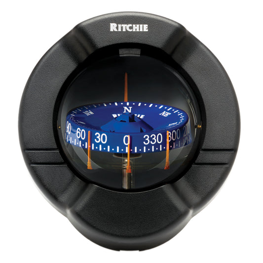 Ritchie SSPR2 SuperSport Compass  Dash Mount  Black SSPR2