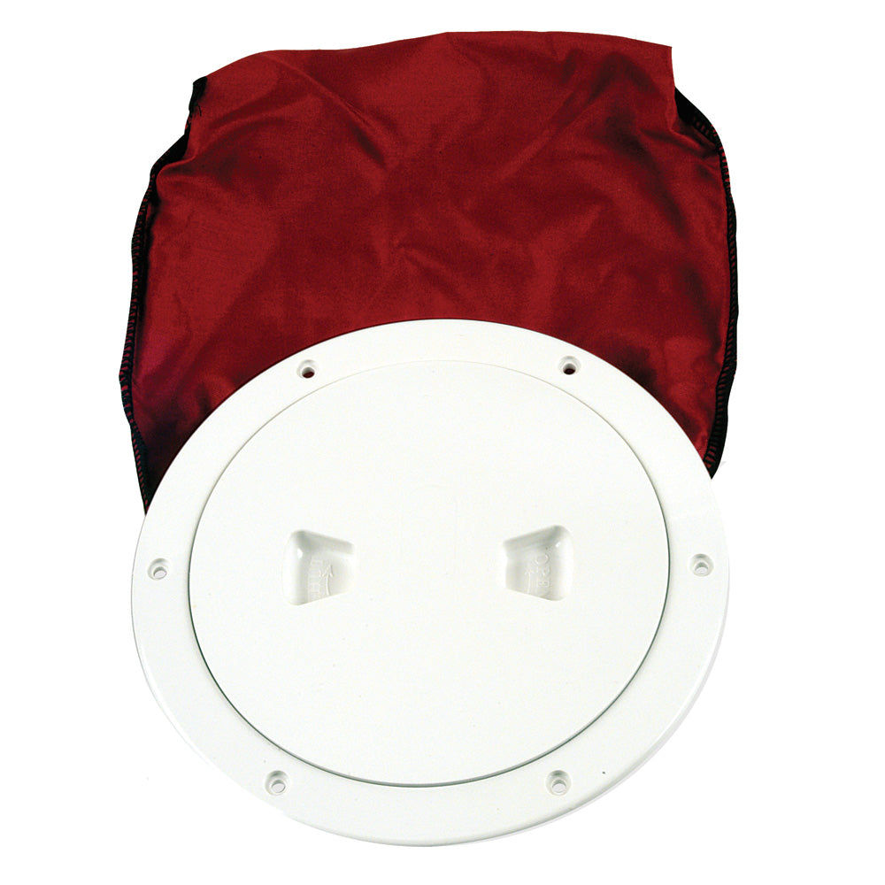 Beckson 6 StowAway Deck Plate  White w12 Bag DP60BW