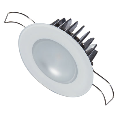 Lumitec Mirage  Flush Mount Down Light  Glass FinishNo Bezel  4Color RedBluePurple Non Dimming wWhite Dimming 113190
