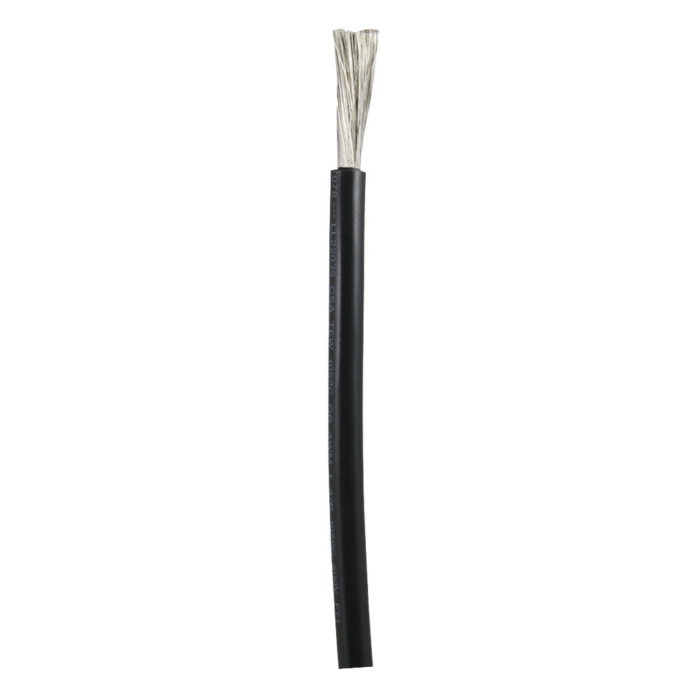 Ancor Black 2 AWG Battery Cable  Sold By The Foot 1140FT