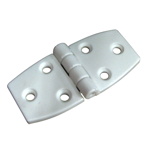 Whitecap Door Hinge  White Nylon  112 x 3 S3031