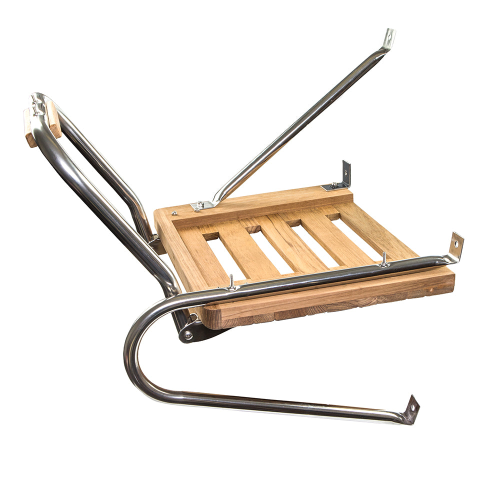 Whitecap Teak Swim Platform wLadder fOutboard Motors 60902
