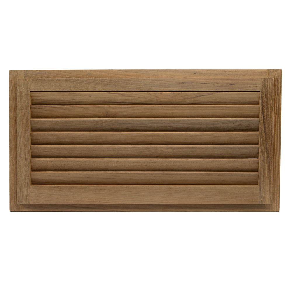 Whitecap Teak Louvered Insert  938 x 18 x 34 60716