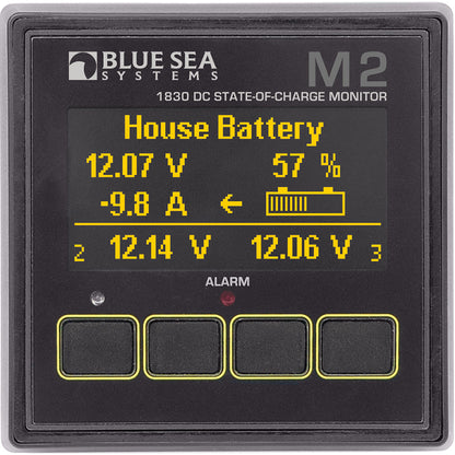 Blue Sea 1830 M2 DC SoC State of Charge Monitor 1830