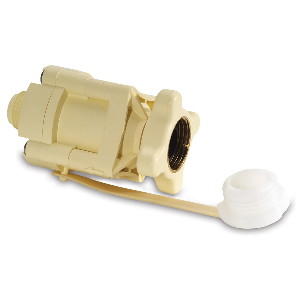 Shurflo by Pentair Pressure Reducing City Water Entry  InLine  Cream 18303908