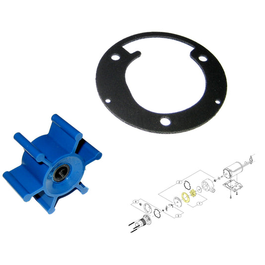 Shurflo by Pentair Macerator Impeller Kit f3200 Series  Includes Gasket 9457100