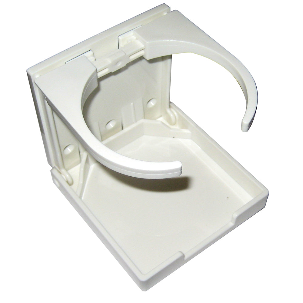 Whitecap Folding Drink Holder  White Nylon S5086P