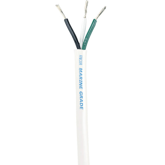 Ancor White Triplex Cable  123 AWG  Round  250 133325