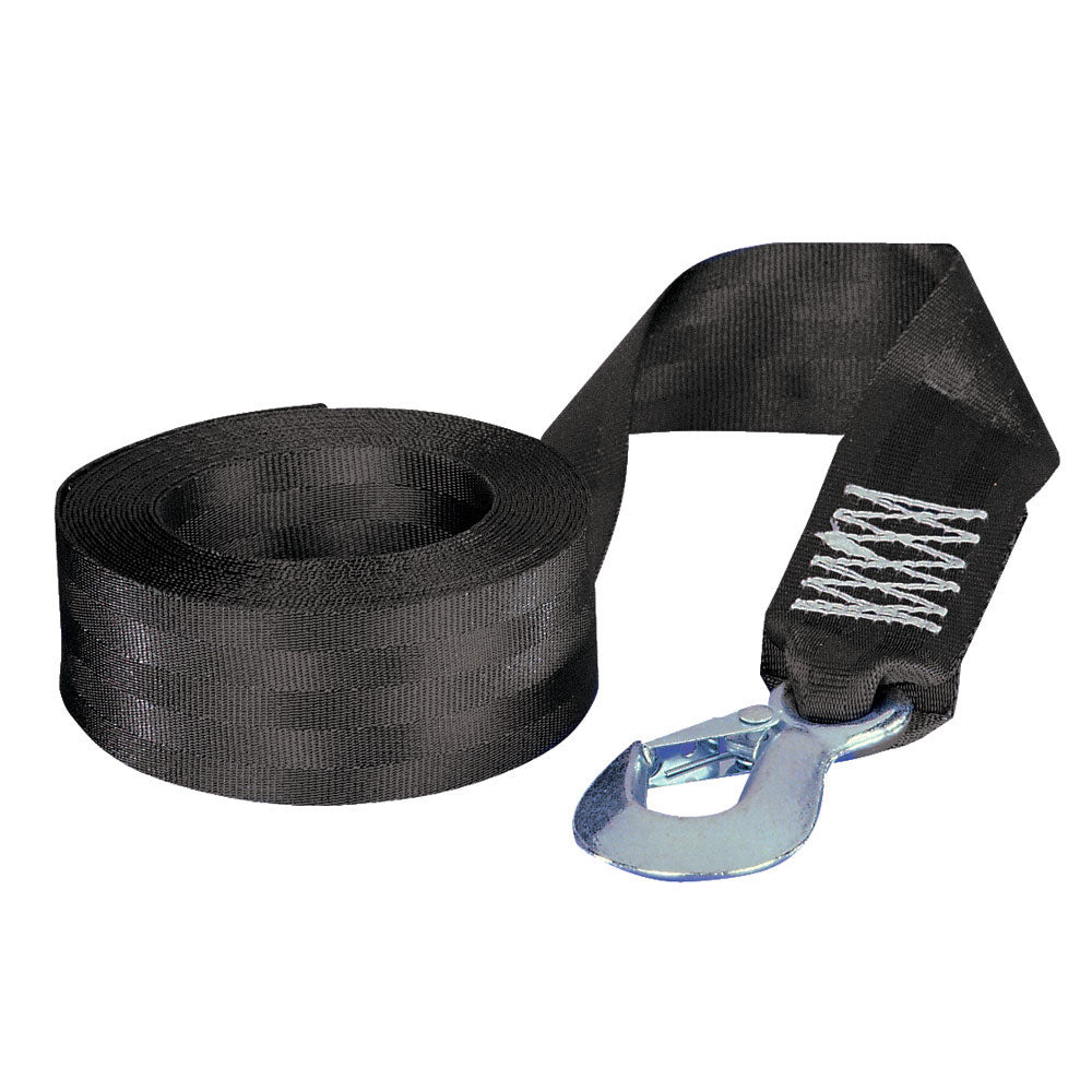 Fulton 2 x 12 Winch Strap wHook  1800lbs Max Load 501208
