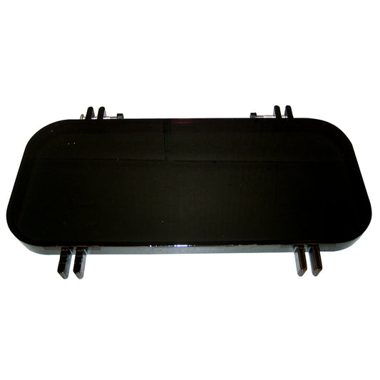 Beckson Replacement Portlight Lens Only  5 x 12  Smoke LNZ512S