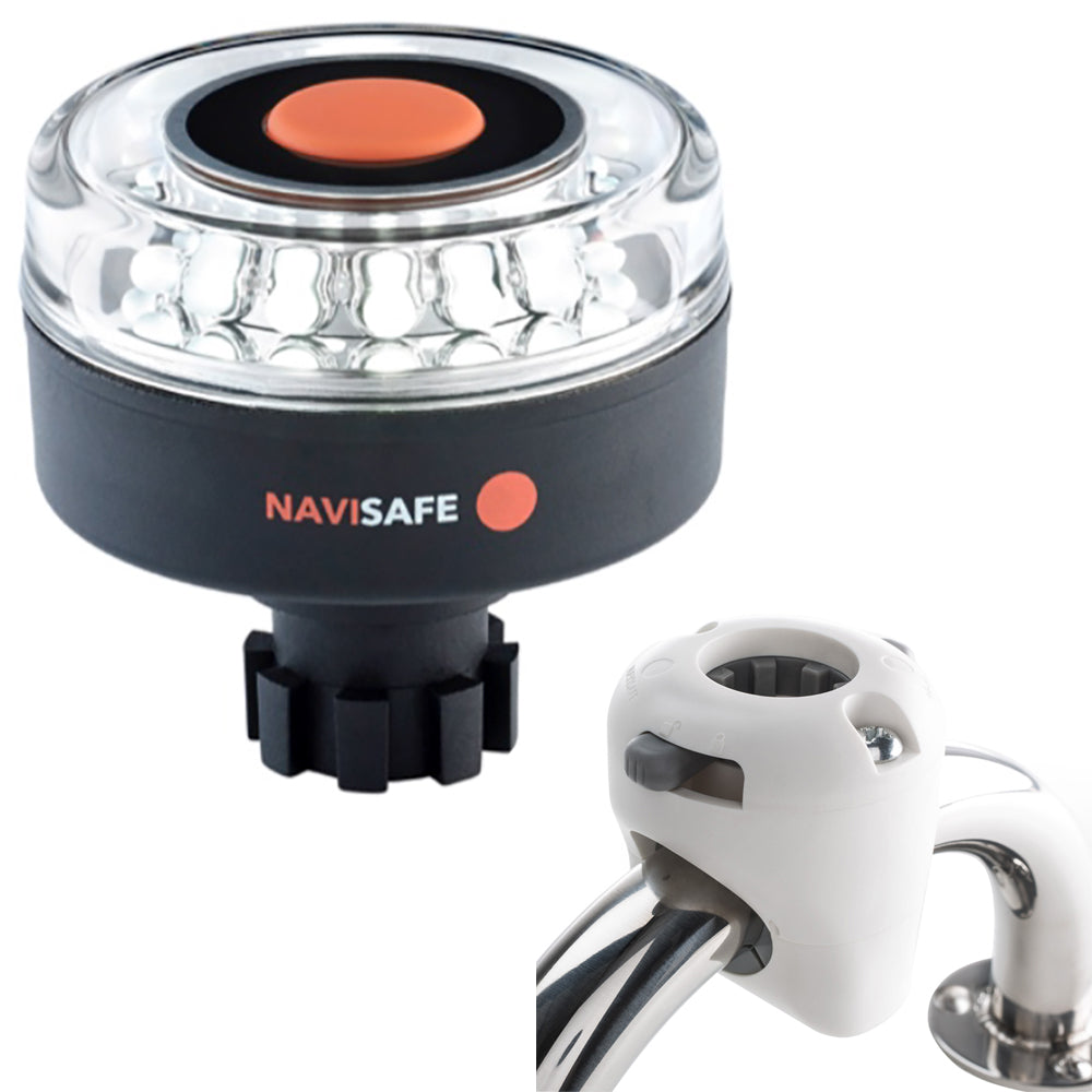 Navisafe Navilight 360 2NM wNavibolt Base  Rail Mount  White 042KIT3