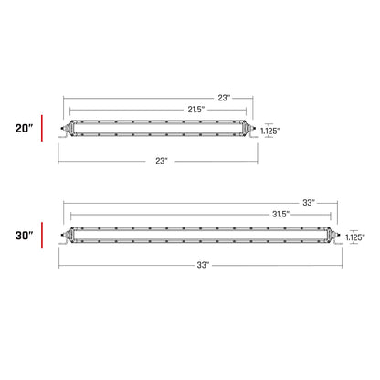 RIGID Industries SAE Compliant SRSRS 20 Light Bar  Black 920413