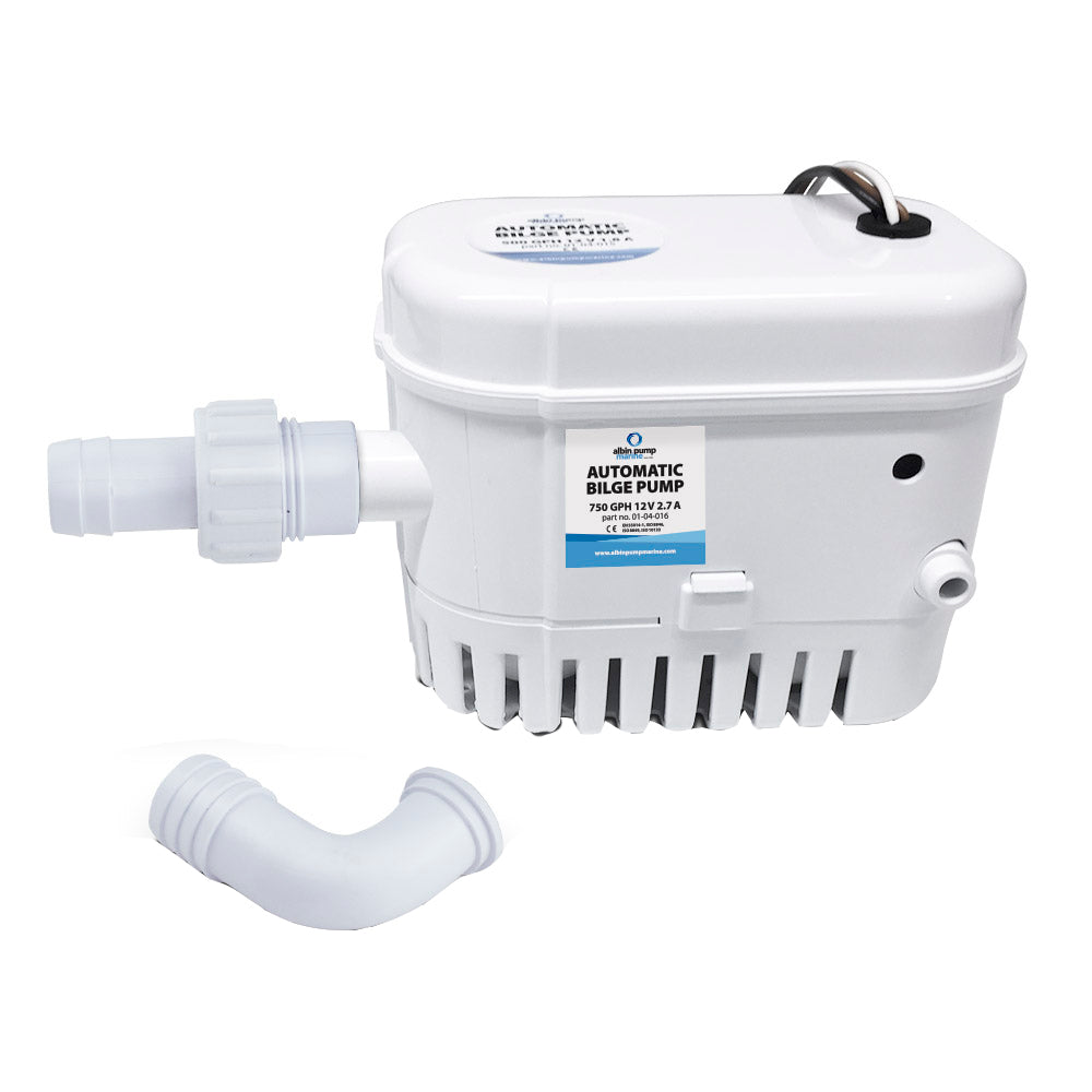 Albin Group Automatic Bilge Pump 750 GPH  24V 0104017