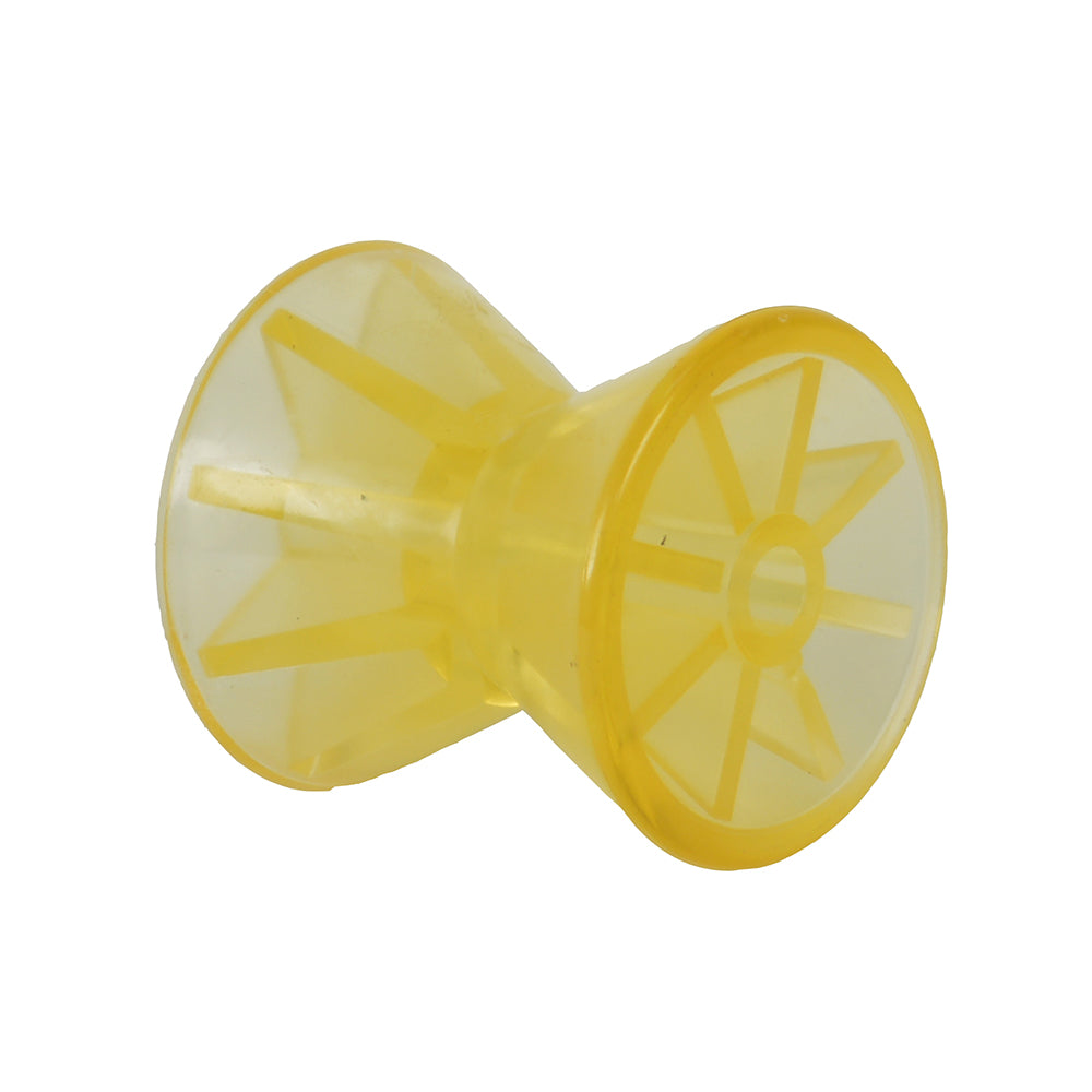 CE Smith Bow Roller  Yellow PVC  4 x 12 ID 29543