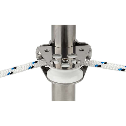 Schaefer ClampOn Furling Line Stanchion Lead Block  1 Ball Bearing 30034