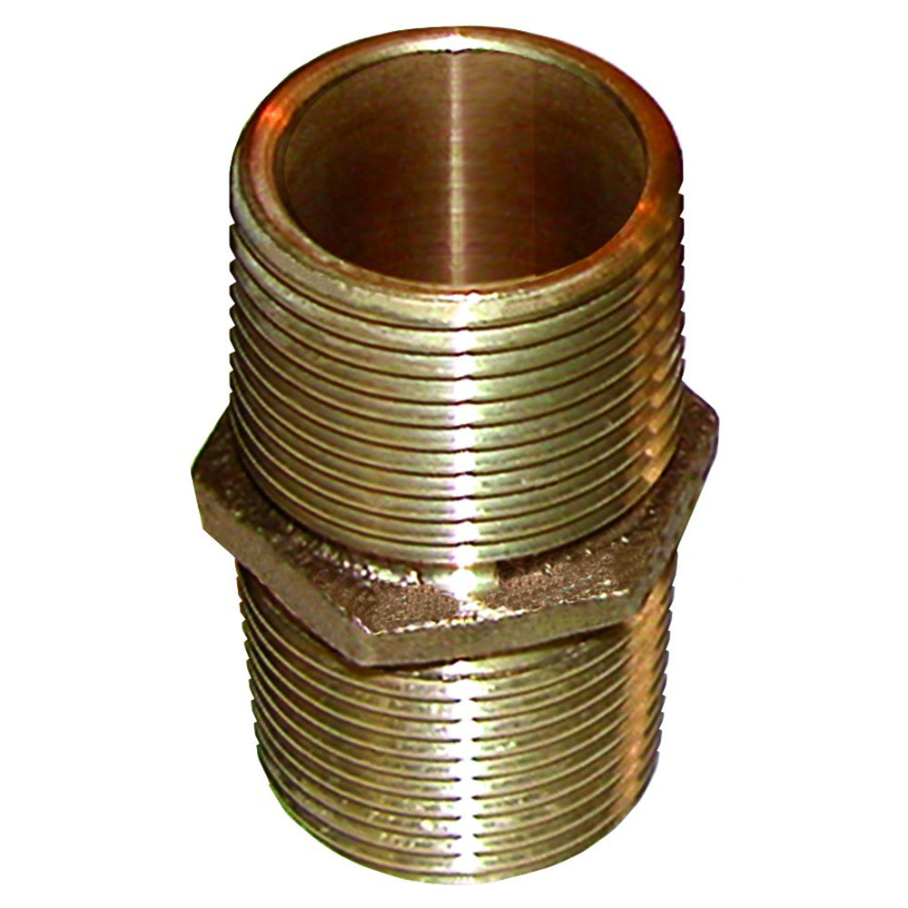 GROCO Bronze Pipe Nipple  3 NPT PN3000
