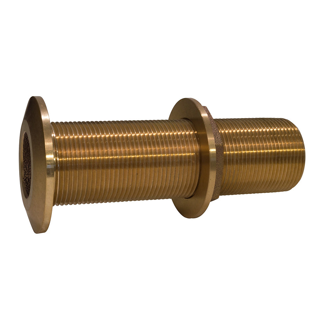 GROCO 1 Bronze Extra Long ThruHull Fitting wNut THXL1000W
