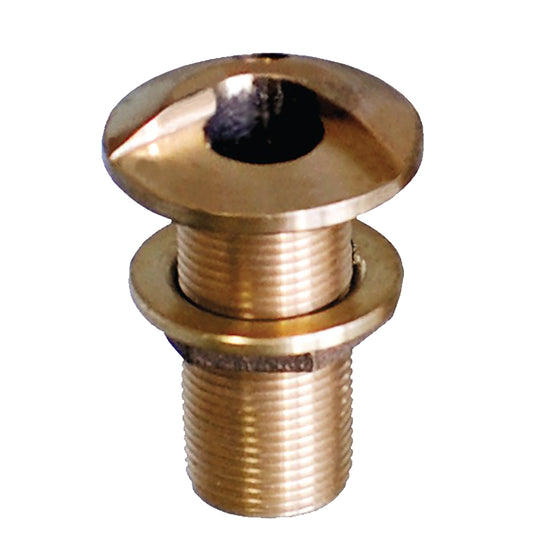 GROCO 2 Bronze High Speed ThruHull Fitting wNut HSTH2000W
