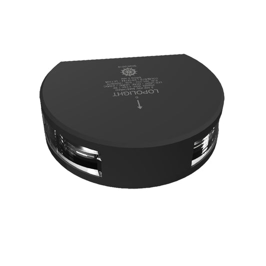 Lopolight Series 201010  Masthead Light  2NM  Vertical Mount  White  Black Housing 201010B