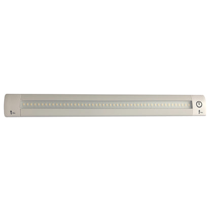 Lunasea 12 Adjustable Linear LED Light wBuiltIn Touch Dimmer Switch  Cool White LLB32KC0100
