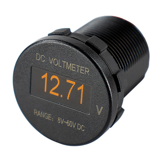 SeaDog OLED Voltmeter  Round 4216001