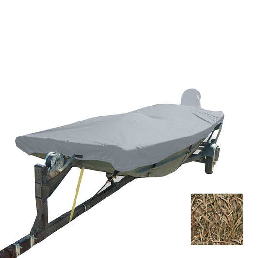 Carver Performance PolyGuard StyledtoFit Boat Cover f165 Open Jon Boats  Shadow Grass 74203CSG