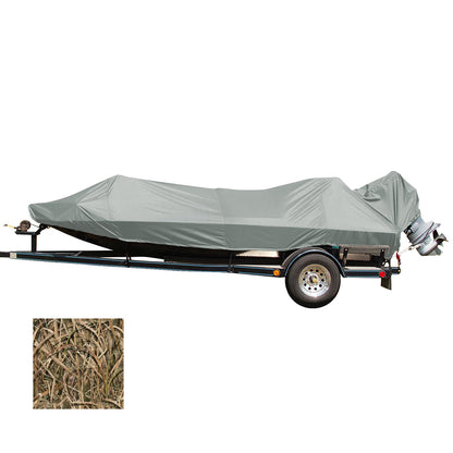 Carver Performance PolyGuard StyledtoFit Boat Cover f185 Jon Style Bass Boats  Shadow Grass 77818CSG