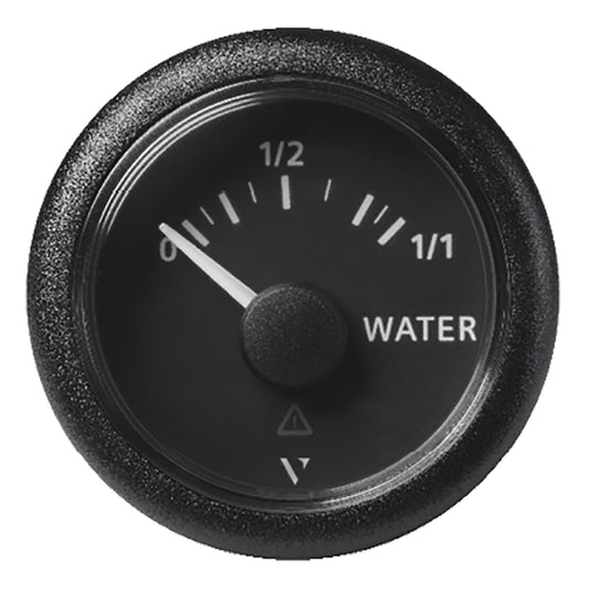Veratron 52MM 2116 ViewLine Fresh Water Resistive  3 to180 OHM  Black Dial  Round Bezel A2C59514097
